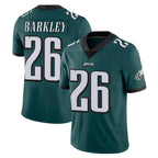 P.Eagles #26 Saquon Barkley Player Team Color Green Vapor Untouchable Home Game Ddoa Stitched Jerseys