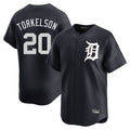 D.Tigers #20 Spencer Torkelson Player Navy Home Limited Game Ddoa Stitched Jerseys