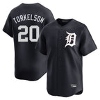 D.Tigers #20 Spencer Torkelson Player Navy Home Limited Game Ddoa Stitched Jerseys