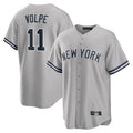 NY.Yankees #11 Anthony Volpe Player Gray Road Game Ddoa Stitched Jerseys