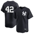 NY.Yankees #42 Mariano Rivera Player Navy Alternate Limited Ddoa Stitched Jerseys