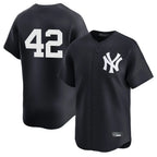 NY.Yankees #42 Mariano Rivera Player Navy Alternate Limited Ddoa Stitched Jerseys