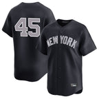 NY.Yankees #45 Gerrit Cole Player Navy Limited Game Ddoa Stitched Jerseys