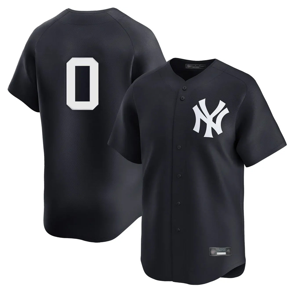 NY.Yankees #0 Marcus Stroman Player Navy Alternate Limited Ddoa Stitched Jerseys