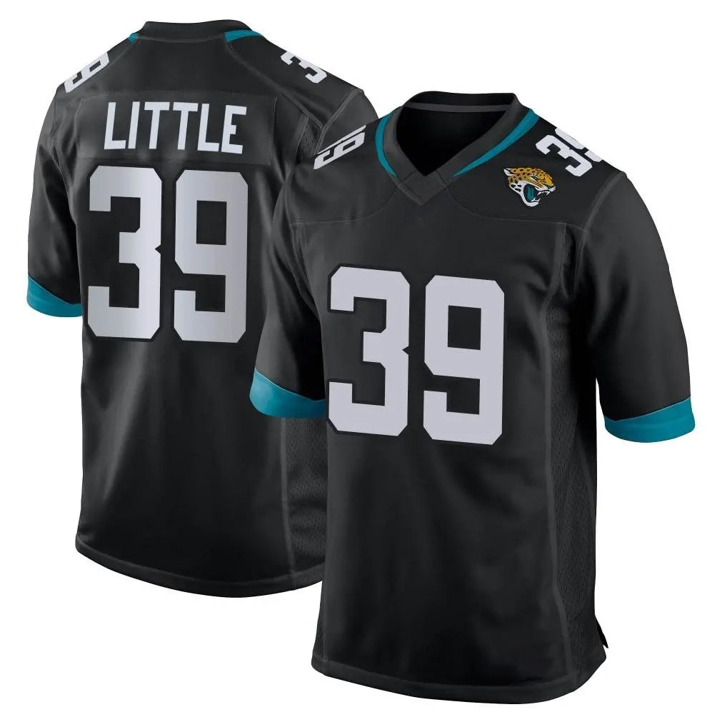 J.Jaguars #39 Cam Little Player Black Home Game Ddoa Stitched Jerseys