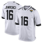 J.Jaguars #16 Trevor Lawrence Player White Home Game Ddoa Stitched Jerseys