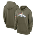 D.Broncos ## Broncos Blank Player Olive Salute to Service Pullover Hoodies Limited Ddoa Stitched Jerseys