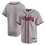 A.Braves ## Braves Blank Player Gray Limited Home Game Ddoa Stitched Jerseys