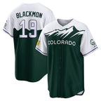C.Rockies #19 Charlie Blackmon Player Green City Connect Home Game Ddoa Stitched Jerseys