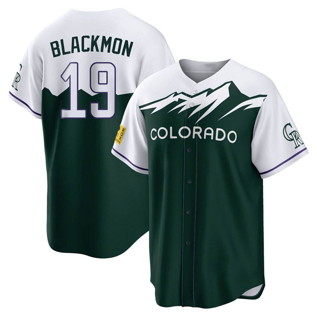 C.Rockies #19 Charlie Blackmon Player Green City Connect Home Game Ddoa Stitched Jerseys