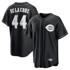 C.Reds #44 Elly De La Cruz Player Black Home Game Ddoa Stitched Jerseys