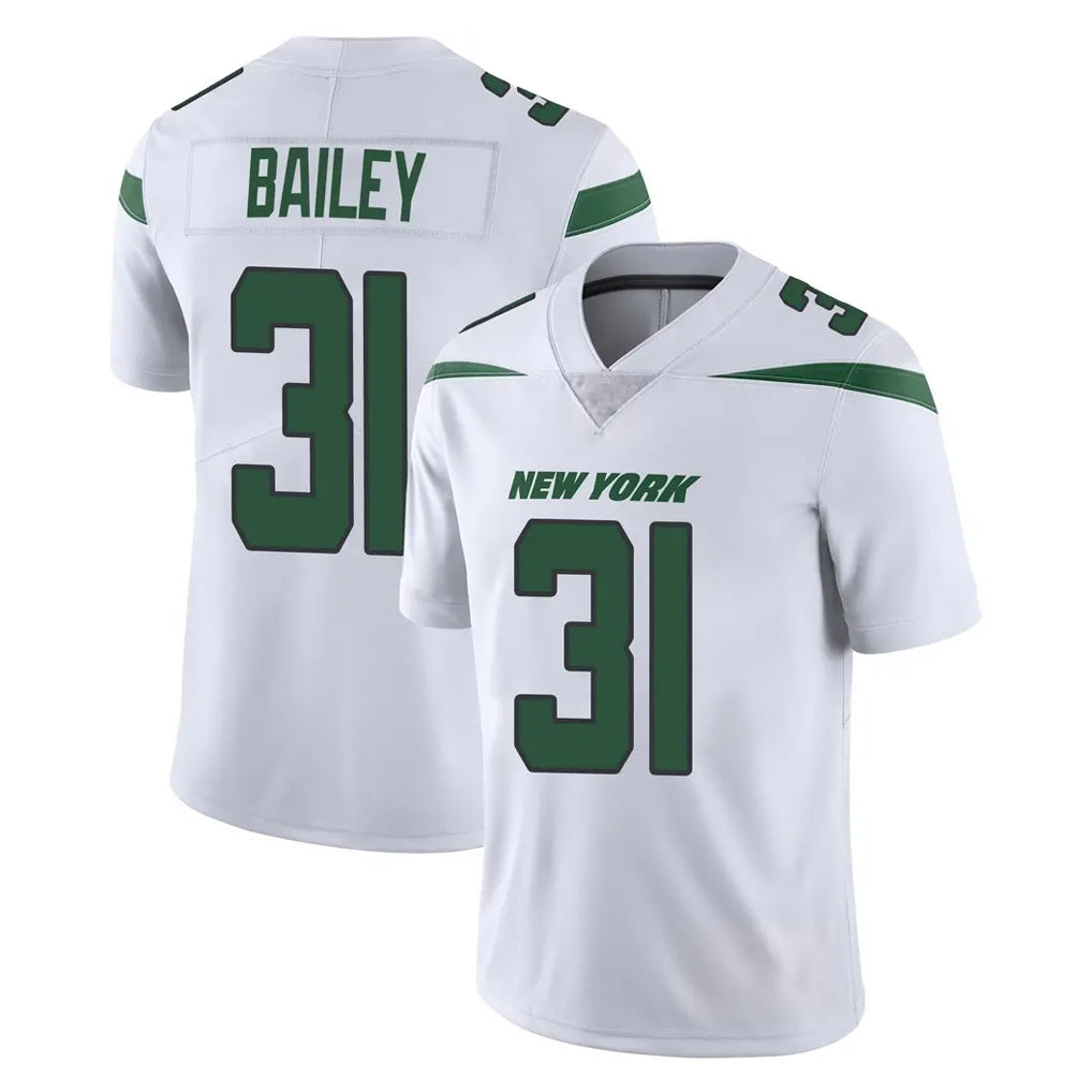 NY.Jets #31 David Bailey Player White Spotlight Limited Vapor Home Game Ddoa Stitched Jerseys