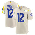 LA.Rams #12 Puka Nacua Player Bone Home Game Ddoa Stitched Jerseys