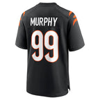 C.Bengals #99 Myles Murphy Player Black Home Game Ddoa Stitched Jerseys
