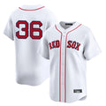 B.Red Sox #36 Triston Casas Player White Limited Home Game Ddoa Stitched Jerseys