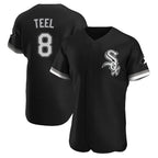 C.White Sox #8 Kyle Teel Player Black Limited Elite Home Ddoa Stitched Jerseys