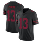SF.49ers #13 Brock Purdy Player Black Alternate Limited Vapor Untouchable Home Game Ddoa Stitched Jerseys