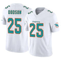 M.Dolphins #25 Tyrel Dodson Player White Limited Vapor F.U.S.E. Home Game Ddoa Stitched Jerseys