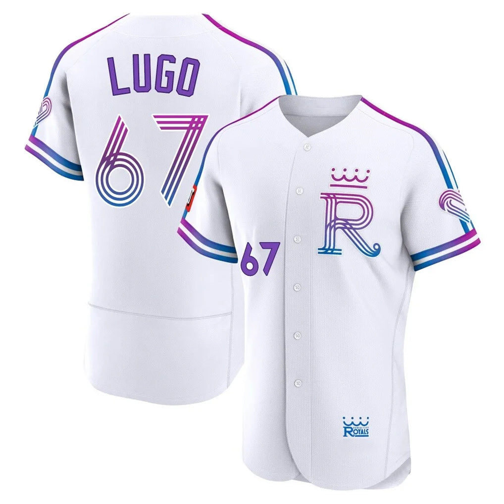 KC.Royals #67 Seth Lugo Player White 2026 City Connect Limited Elite Home Ddoa Stitched Jerseys