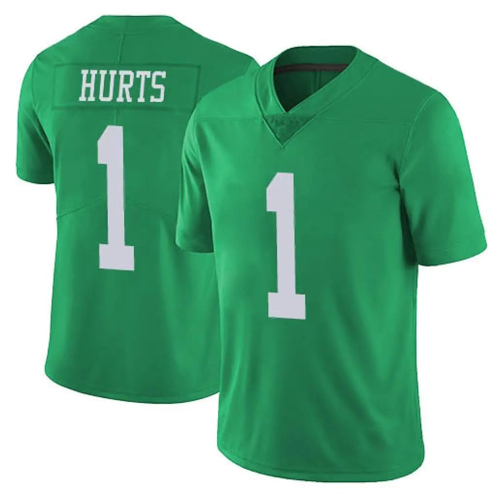 P.Eagles #1 Jalen Hurts Player Green Limited Vapor Untouchable Home Game Ddoa Stitched Jerseys