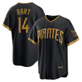 P.Pirates #14 Joey Bart Player Black 2026 City Connect Home Game Ddoa Stitched Jerseys