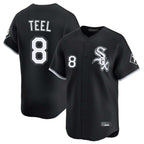 C.White Sox #8 Kyle Teel Player Black Limited Home Ddoa Stitched Jerseys