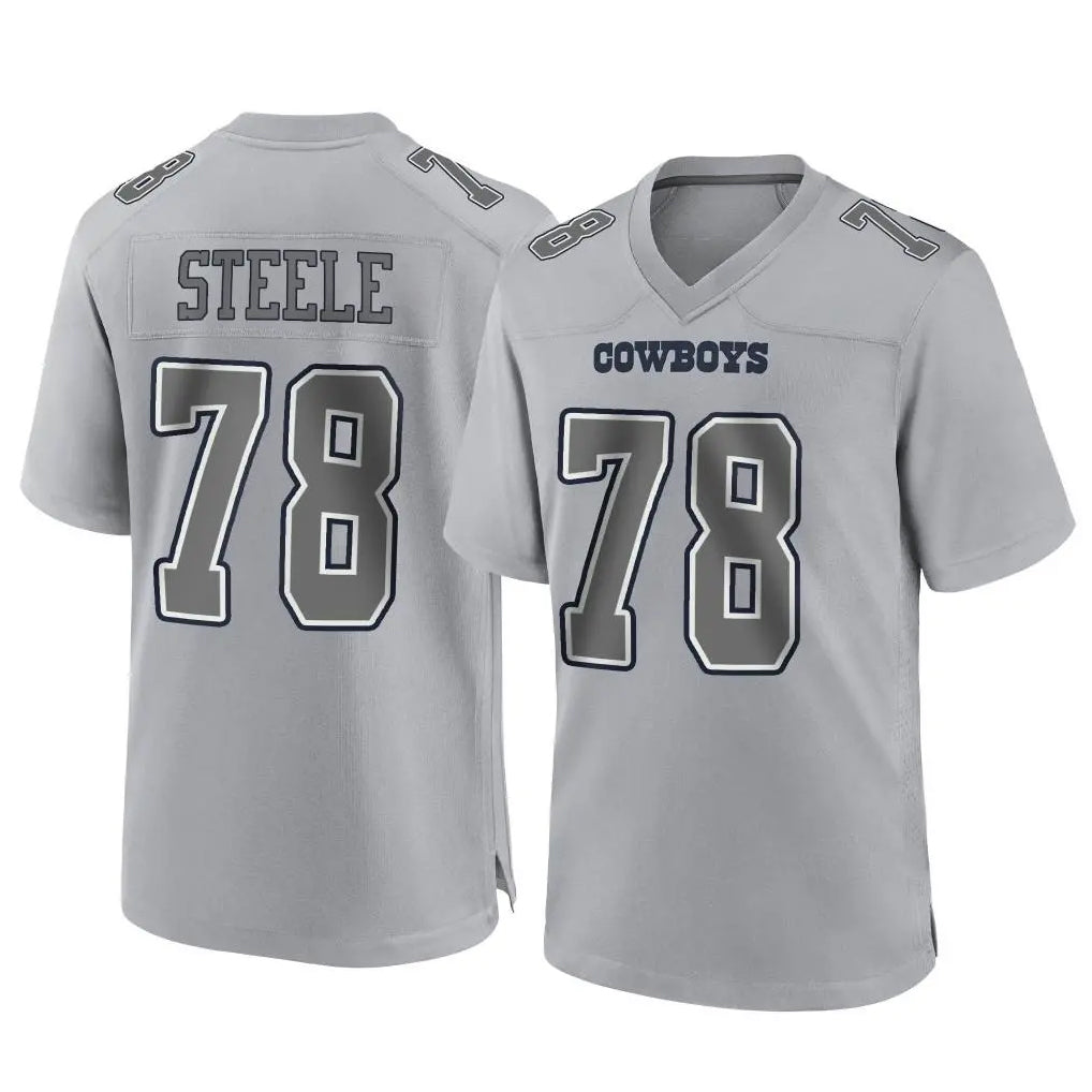 D.Cowboys #78 Terence Steele Player Gray Atmosphere Fashion Home Game Ddoa Stitched Jerseys