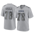 D.Cowboys #78 Terence Steele Player Gray Atmosphere Fashion Home Game Ddoa Stitched Jerseys