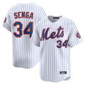 NY.Mets #34 Kodai Senga Player White Home Limited Ddoa Stitched Jerseys