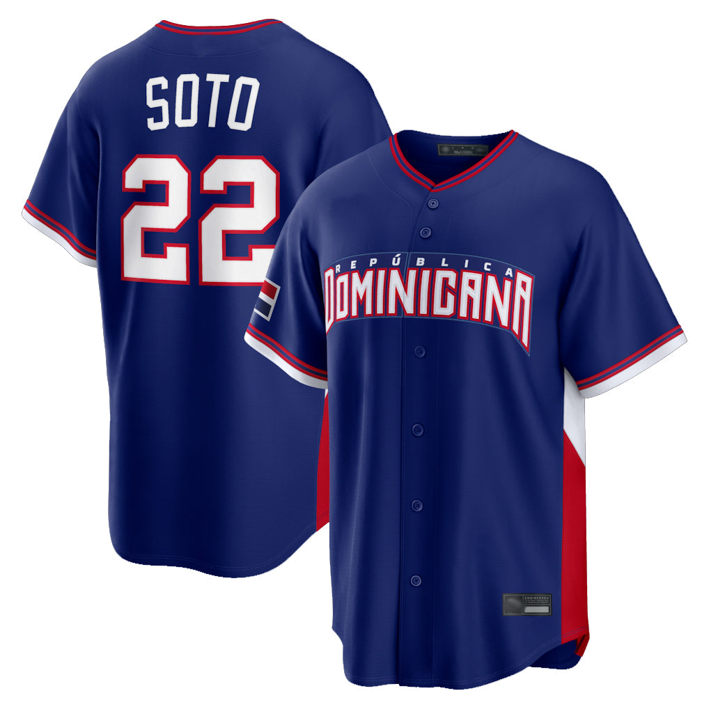 NY.Mets #22 Juan Soto Player Royal 2026 World Classic Home Limited Ddoa Stitched Jerseys