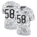 C.Bears #58 Darnell Wright Player Arctic Camo Salute to Service Limited Ddoa Stitched Jerseys
