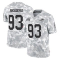 M.Dolphins #93 Zeek Biggers Player Arctic Camo Salute To Service Limited Game Ddoa Stitched Jerseys