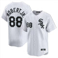 C.White Sox #88 Luis Robert Jr Player White Stripe Limited Home Ddoa Stitched Jerseys