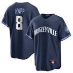 C.Cubs #8 Ian Happ Player Navy City Connect Home Game Ddoa Stitched Jerseys