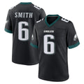 P.Eagles #6 DeVonta Smith Player Black Game Home Ddoa Stitched Jerseys