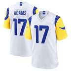 LA.Rams #17 Davante Adams Player White Limited Home Game Ddoa Stitched Jerseys