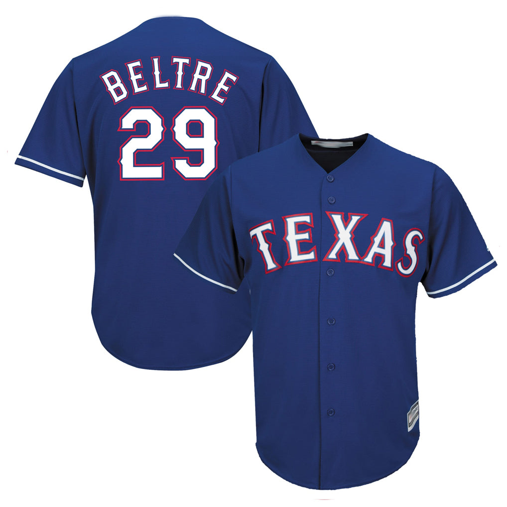 T.Rangers #29 Adrian Beltre Player Royal Majestic Alternate Cool Ddoa Stitched Jerseys