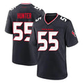 H.Texans #55 Danielle Hunter Player Navy Team Home Game Ddoa Stitched Jerseys