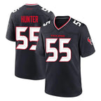 H.Texans #55 Danielle Hunter Player Navy Team Home Game Ddoa Stitched Jerseys
