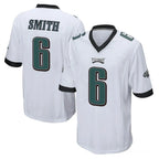 P.Eagles #6 DeVonta Smith Player White Home Game Ddoa Stitched Jerseys