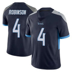 T.Titans #4 Wan'Dale Robinson Player Navy Limited Vapor Untouchable Home Game Ddoa Stitched Jerseys