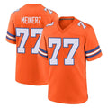 D.Broncos #77 Quinn Meinerz Player Orange Alternate Collection Throwback Game Ddoa Stitched Jerseys