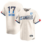 LA.Dodgers #17 Shohei Ohtani Player Cream City Connect Limited Home Ddoa Stitched Jerseys