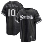 C.White Sox #10 Chase Meidroth Player Black City Connect Home Game Ddoa Stitched Jerseys