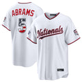 W.Nationals #5 CJ Abrams Player White 2026 All-Star Edition Stars & Stripes Home Game Ddoa250Ys Stitched Jerseys