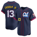 NY.Yankees #13 Jazz Chisholm Jr Player Navy All Star Limited Home Ddoa Stitched Jerseys