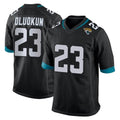 J.Jaguars #23 Foyesade Oluokun Player Black Home Game Ddoa Stitched Jerseys