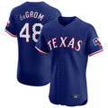 T.Rangers #48 Jacob deGrom Player Royal Elite Home Limited Ddoa Stitched Jerseys