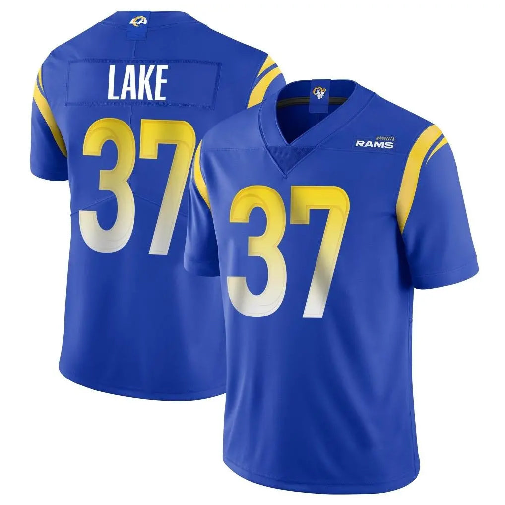 LA.Rams #37 Quentin Lake Player Royal Limited Vapor Untouchable Home Game Ddoa Stitched Jerseys