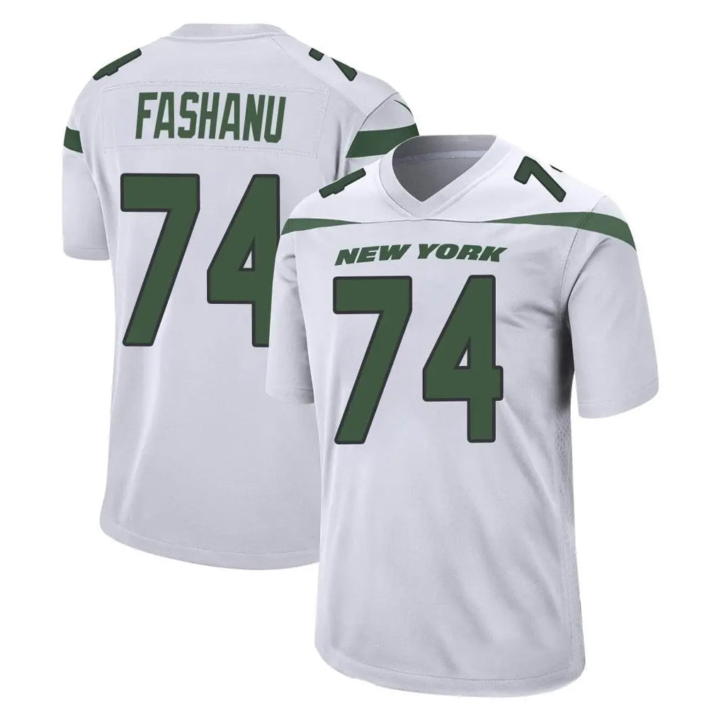 NY.Jets #74 Olu Fashanu Player White Spotlight Home Game Ddoa Stitched Jerseys